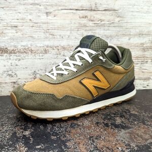 New Balance Olive and Mustard Athletic Shoes